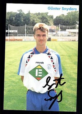 Günter Snyders SV Meppen 1994-95 Autogrammkarte + A52678