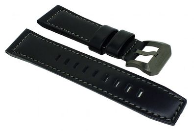 Citizen Eco Drive Uhrenarmband 22mm Leder schwarz > CC3067-11L CC3067