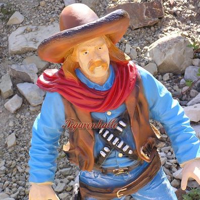 Mexikaner Cowboy Figur Westernfigur Sombrero Deko Beach Party Statue Austeller Werbe