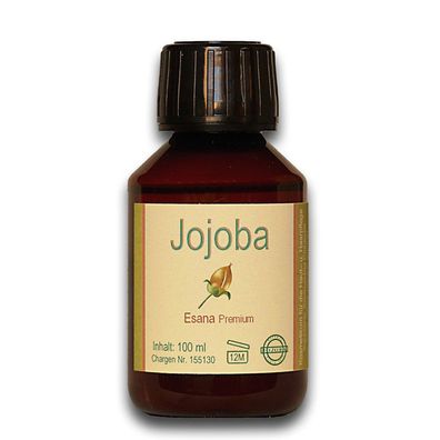 Esana Jojoba-Öl nativ, kaltgepresst, 100% rein, goldgelbe DAC-Qualität