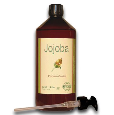 Esana Jojoba-Öl nativ, kaltgepresst, 100% rein, goldgelbe DAC-Qualität 1L 2,5L 5L