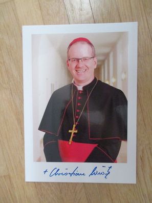 Weihbischof von Freiburg Christian Würtz - handsigniertes Autogramm!!!