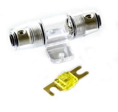 Sicherungshalter Mini ANL bis 25mm² Kabel für Auto Kfz inkl. 100A Sicherung