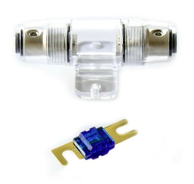 Sicherungshalter Mini ANL bis 25mm² Kabel für Auto Kfz inkl. 60A Sicherung