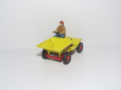 Corgi 403 - Thwaites Dumper - Muldenkipper mit Fahrer gelb