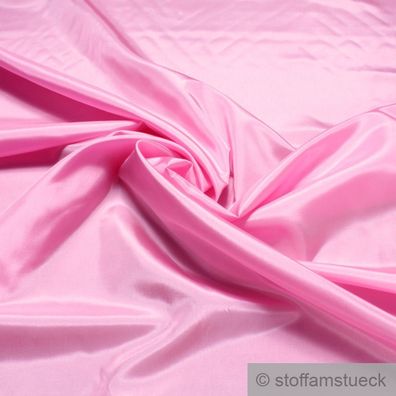2 Meter Stoff Polyester Futter Taft rosa Futterstoff