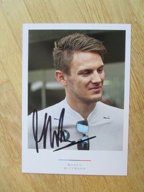 BMW Motorsport Rennfahrer Marco Wittmann - handsigniertes Autogramm!!!!