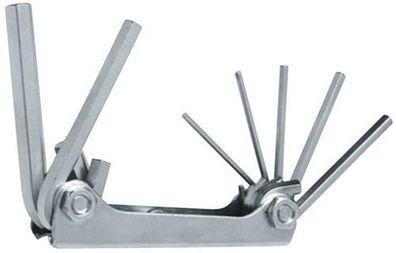 Schraubendrehersatz 6KT 7tlg. SW1,5-6mm ISO2936 PROMAT Handklapphalter