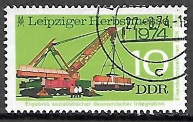 DDR gestempelt Michel-Nummer 1973