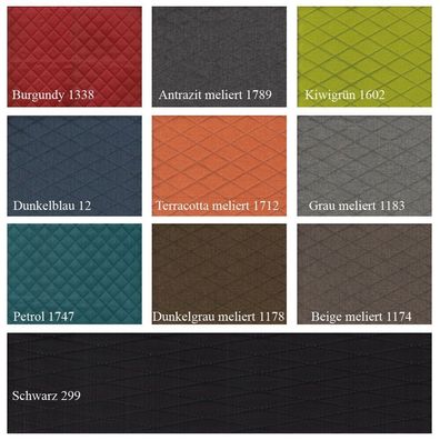 Taschenstoff Dekorstoff PVC-Coating uni Polyesterstoff Meterware 0,25 m