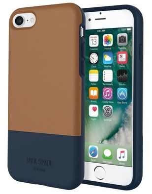 Kate Jack Spade NY Block Cover HardCase Hülle Bag für Apple iPhone 7 8 SE 2020