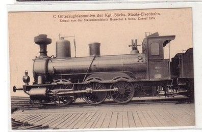 36352 Ak C Güterzug Lokomotive um 1910