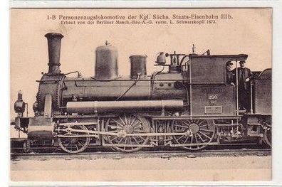 57784 Ak 1-B Personenzugs Lokomotive III b um 1910