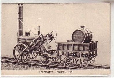 10040 Ak Lokomotive Rocket 1829, Verkehrsmuseum Berlin um 1920