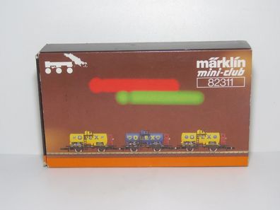 Märklin mini-club 82311 - Wagen-Set OLEX 3 Wagen - Spur Z - 1:220 Originalverpackung