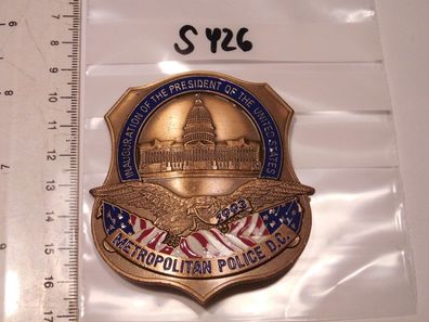 Polizei Police Badge USA Metropolitan Police D.C (s426)