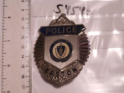 Polizei Police Badge USA Eastern Police (s454)