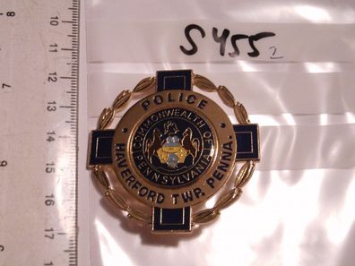 Polizei Police Badge USA Haverford TWP Penna. Police (s455)