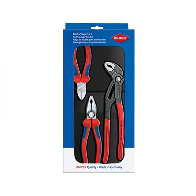 KNIPEX Zangenset Bestseller Paket 3 tlg. 002009V01 Kombizange Seitenschneider