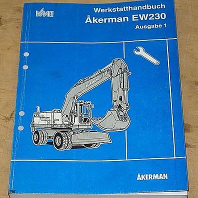 Werkstatthandbuch - Åkerman EW230 - Ausgabe 1