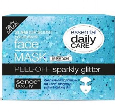 Daily Care Sence beauty Face Mask Peel Off Sparkly Glitter Glamour Boost Normal Haut