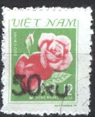 Vietnam Mi 1441 gest Rosen mot1142
