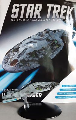 Star Trek Assimiliertes U.S.S. Voyager Raumschiff Bonus Edition 15 Eaglemoss englisch