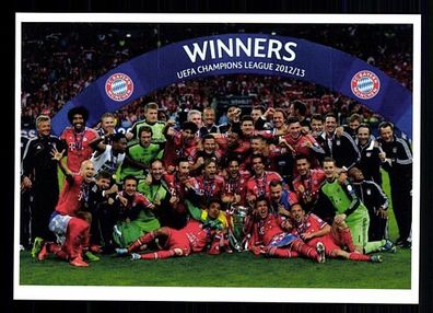 Bayern München Champions League Sieger 2013 Super Mannschaftskarte