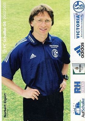 Norbert Englert FC Schalke 04 2002-03 1. Karte + A53070 OU