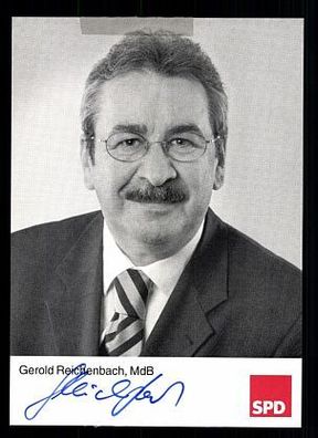 Gerold Reichenbach SPD AK Original Signiert + 9119 KR