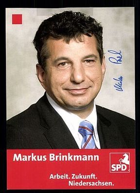 Markus Brinkmann SPD AK Original Signiert + 9135 KR