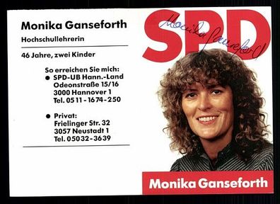 Monika Ganseforth AK Original Signiert + 9155 KR