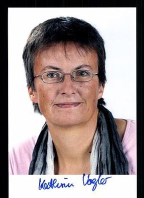 Kathrin Vogler Foto Original Signiert + 9167 KR