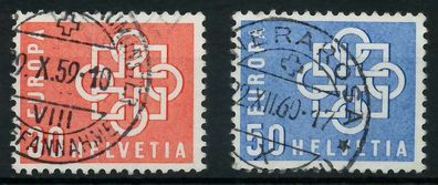 Schweiz 1959 Nr 679-680 gestempelt X9A2BCA