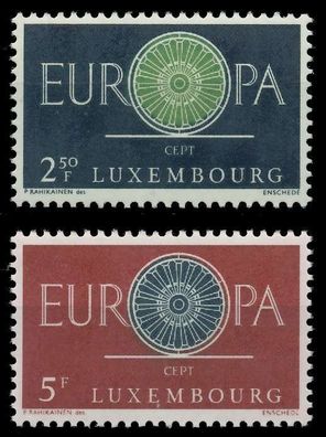 Luxemburg 1960 Nr 629-630 postfrisch X9A2DAA
