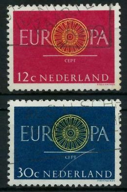 Niederlande 1960 Nr 753-754 gestempelt X9A2DD2