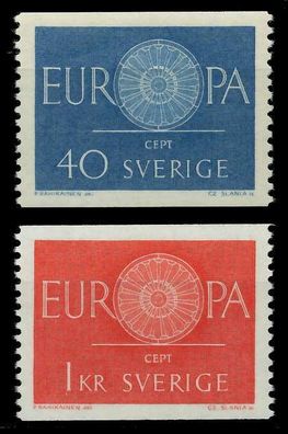 Schweden 1960 Nr 463-464 postfrisch X9A2E4E