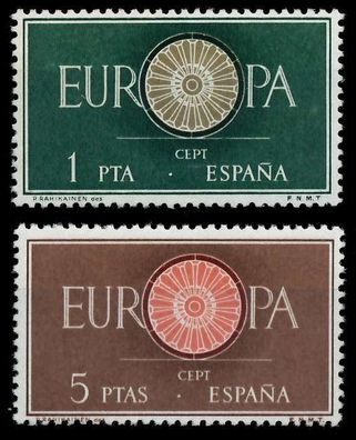 Spanien 1960 Nr 1189-1190 postfrisch X9A2EA2