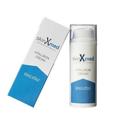 Skinxmed Hyaluron Creme | Anti Aging Creme gegen Falten, Augenringe, Altersflecken