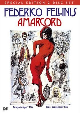 Amarcord - DVD Drama Gebraucht - Akzeptabel mit Aufkleber