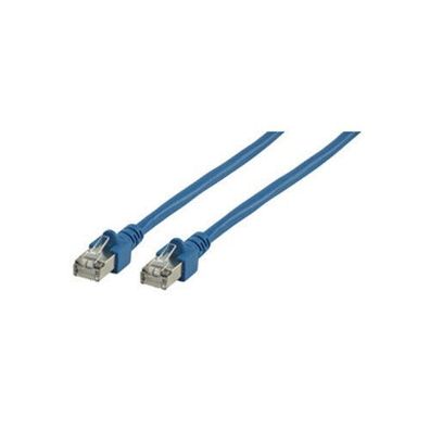 Valueline FTP CAT 5e Netzwerk-Kabel Patch-Kabel Ethernet-Kabel 1 m blau