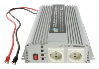 HQ® Spannungswandler Wechselrichter 1000W 1KW mit eingebautem Ladegerät