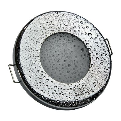 Halogen/ LED Feuchtraum Einbaurahmen Bad, Dusche, Chrom, Einbauspot, Spot