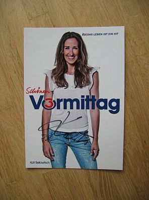 ORF Fernsehmoderatorin Kati Bellowitsch - handsigniertes Autogramm!!!