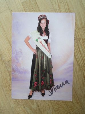 Harzfestkönigin Diana Lichtner - handsigniertes Autogramm!!!