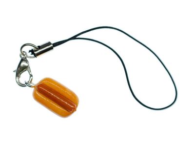 Hot Dog Handyanhänger Miniblings Handyschmuck Fast Food Essen Grill Würstchen