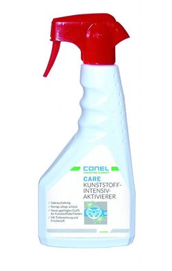CARE Kunststoff-Intensivaktivierer 500ml Handsprayflasche mit Tiefenpflege CONEL