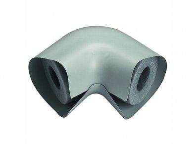 Isolierbogen FLEX PE CONEL 50% 20 x 15/18mm m. PVC-Mantel