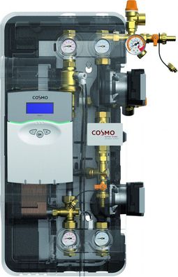 COSMO Solar-Übergabestation bis 20qm inkl. Regler Multi2 und HE-Pumpen