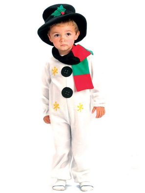 Schneemann Snowman Kinder kostüm Frosty Weihnachten Kinderkostüm 86-122 Schnee